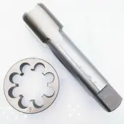 1Pcs HSS Machine 1 5/8 - 16 UN Plug Tap and 1pc 1 5/8 - 16UN Die Threading Tool