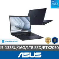 在飛比找momo購物網優惠-【ASUS 華碩】14吋i5 RTX2050商用筆電(B34