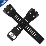 Genuine Casio Watch Strap Band for GBD-100SM GBD 100SM 100 BLACK RED TEXT