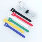 Hook & Loop Cable Ties 12mm width x 150, 180, 200, 300mm Length Black White Grey