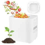 3.8L Smart Electric Composter for Kitchen – Transparent Glass Lid/Odorless & Eco