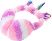 [SAFIGLE] Unicorn Ear Warmer Bunny Headband Ear Muffs Ear Cover Head Band Portable Ear Protector Portable Ear Muff Winter Ear Muff Winter Earmuff Adorable Earmuff Plush