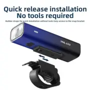 ROCKBROS 2600mAh 600LM Bike Front Head Light Gradient USB Recharge LED Rainproof