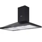 Devanti Rangehood Range Hood Filter 900mm 90cm LED Light Kitchen Canopy Black AU