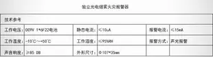 火災警報器 煙感感煙報警探測器消防火災煙霧警報器SS-168獨立火災煙霧報警器