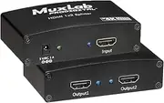 MuxLab 1x2 HDMI Splitter, 4K