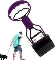 Pooper Scooper, Foldable Long Handle Pet Waste Picker, Durable Lightweight Cleanup Tool Yard, Lawn, Garden, Apartment, Camping, Ideal for Hassle Outdoor Disposal, 28x8.7x2cm