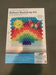 Sunshine Butterfly Latex & Foil Balloon Back Drop Kit Birthday Party 259 pieces