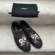 Dolce Gabbana Mens Slip-on Shoes Size US 9.5 EU 42