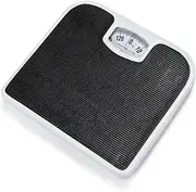 Mechanical Bathroom Scales – Analog Weighing Scale for Accurate Weight Measurement, Large Dial, Non-Slip Surface, Heavy Duty Construction, Max Weight 130kg, Perfect for Home Use