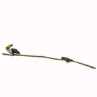 11.50In The Story Teller Staff, Resin, Replacement Part Ebony Vision Staff