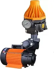 VOLVO PUMP -Automatic high Pressure Booster Water Pump -100 % Copper Winding- CAR WASH ,2-3 BATHROOM SHOWER SINK , HOTEL ,HEAVY WASHING MACHINE (1 HP AUTO SELF PRIMING PUMP)
