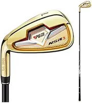 Golf Club Iron Men NSR3#7 Irons Left Hand & Right Handed Stainless Steel Head 37'' Golf Club Putter Professional Practice Pole Golf Driver