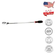 Chrome Vanadium 1/2" Drive Ratchet with Flex Head & Quick Release Feature