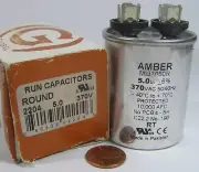 Global Motor Run Capacitor Round 2204 5.0 370V