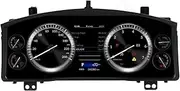 Virtual Cockpit Speedometer Instrument Cluster Car LCD Digital Dashboard Panel Compatible for Lexus LX570 2007 2008 2009 2010 2011-2017