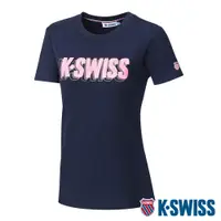 在飛比找蝦皮商城優惠-K-SWISS 3D KS Logo Tee棉質吸排T恤-女