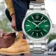 【Timberland】天柏嵐 NORTHBRIDGE系列 經典 捍衛者腕錶-綠/白鋼45mm(TDWGG0010806)