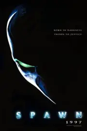 Spawn (1997) Movie Poster Advance, Original, SS, Unused, NM, Rolled
