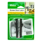 Whitco SCREEN DOOR LATCH Left/Right Opening Door 25mm Thick- BROWN *Aust Brand