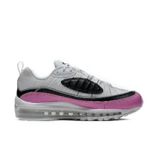 【NIKE 耐吉】休閒鞋 Wmns Air Max 98 SE 女鞋 白 粉紅 黑 氣墊 厚底(AT6640-100)