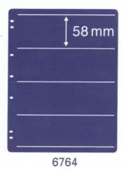 Prinz-System Stock Pages - #6764 - Four (4) Pockets