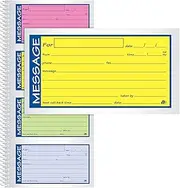 Adams® High Impact Phone Message Book, 2-Part Carbonless, 5-1/4" x 11", 200 Sets per Book (SC1153RB)