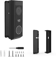 [HOLACA] Bracket Compatible with eufy Security Video Doorbell E340, Can be Pivoted on Both Sides 0-35° Each