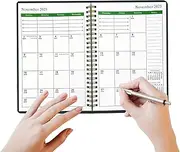 Monthly Planner 2025-2027 | Academic Planner 2025-2027 - Planning Notebook Agenda Datebook Schedule For School College Business Home Office Work
