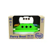 Green Toys Ferry Boat Green/White Kids/Toddler Bath Time Water Play Toy 1+