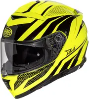 Premier Devil PR, full face helmet , color: Neon-Yellow/Black , size: XL