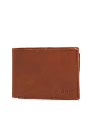 [Element] Chief Leather Tri Fold Wallet in Brown