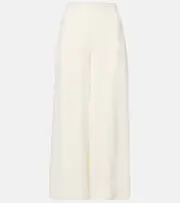 [Fforme] Fforme Pat cropped wide-leg pants AU 14 white