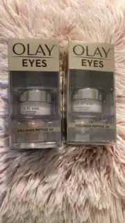 Olay Eyes Collagen Peptide White Cream Lot of 2