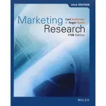 【胖橘子】MARKETING RESEARCH 第11版 MCDANIEL 9781119586500