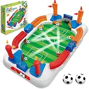 Mini Foosball Table Game for Kids Soccer Game Set Gifts Boys Toy Football Games Board for Indoor Sports Game Room Pinball Interactive Birthday Gift Toys for 3 4 5 6 7 8-12 Year Old Family Gatherings