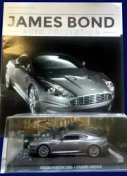 ASTON MARTIN DBS CASINO ROYAL - JAMES BOND COLLECTION Diecast 1:43 - ARGENTINA