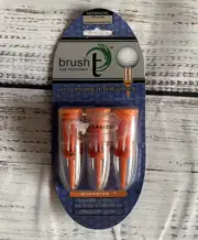 Brush-T Bristle Golf Tee Oversize T - 3 Pack Tees