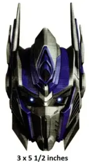 Optimus Prime Decal Transformers Peel & Stick Art Autobots Wall Sticker Decor US