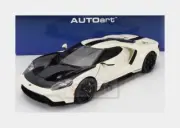 1:18 AUTOART Ford Gt Heritage Prototype Winbledon White Antimatter Blue AA72926