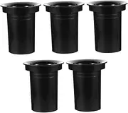5pcs Plastic Subwoofer Port Tube Replacement for Speaker Low Frequency Enhancement Professional Craftsmanship