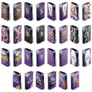 OFFICIAL NFL MINNESOTA VIKINGS VINYL SKIN FOR SONY PS5 DISC EDITION CONSOLE
