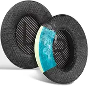 T Tersely Replacement Cooling Gel Earpads Ear Cushions for Bose QuietComfort 35 II/45 (QC35/QC45/QC35 II) Headphones,with QC35 Shaped Scrims with 'L and R' Lettering QC25 QC15 QC2 SoundTrue SoundLink