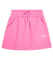 [Off-White Kids] Off-White Kids Cotton jersey skirt Y 12 pink