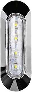 shjxi Truck Side Light | 4 LED Rear Side Marker - 12/24v LED Side Marker, Ip67 Waterproof Indicators Light Lamp, Enhanced Car Light for Boat, Vehicle