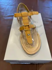 FRANCO SARTO LADIES GEYSER SANDAL TAN SIZE 8.5