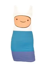 Adventure Time I Am Finn Tank Dress Adult