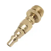 1lb Propane BBQ Grill Disposal Adapter Regulator With 1/4" Quick Connect Plug