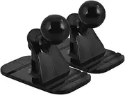 SECFOU 2pcs Dash Phone Holder with Adhesive Ball Mount Base Car Phone Support for Dashboard Versatile Use Car Home Office Compact Design for Optimal Viewing