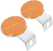 MAGICLULU Highway Reflective Driveway Markers Reflective Road Sign Weatherproof Easy Install Driveway Sign Reflectors